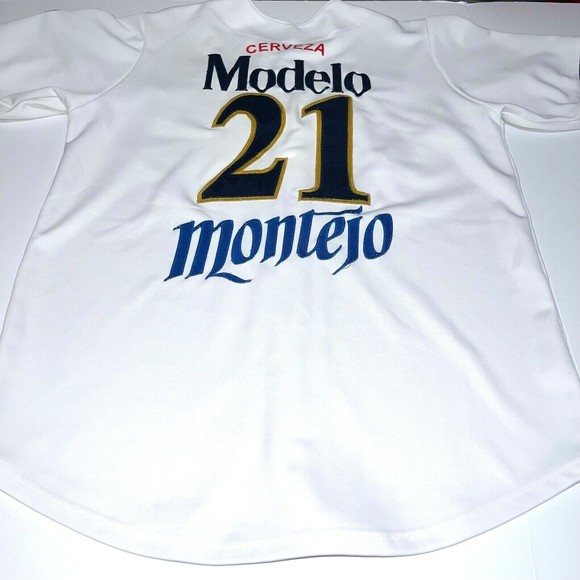 Modelo | Shirts | Modelo Montejo 2 Beer Baseball Jersey Mens Size Xl  Cerveza Pacifico Cerveceros | Poshmark